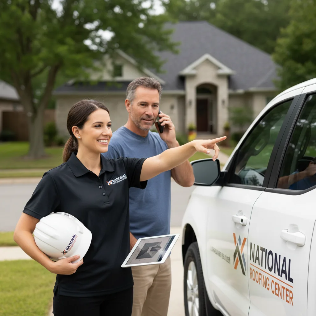 National Roofing Center customer support in Gallagher